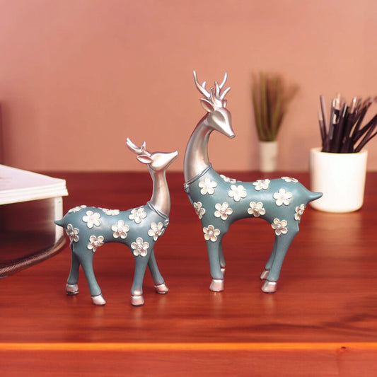 LUXURY DEER SCULPTURE (SET OF 2)