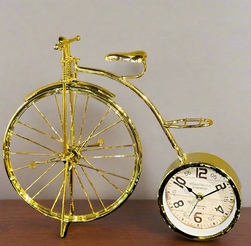 GOLDEN CYCLE WITH CLOCK