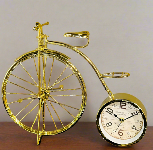 GOLDEN CYCLE WITH CLOCK