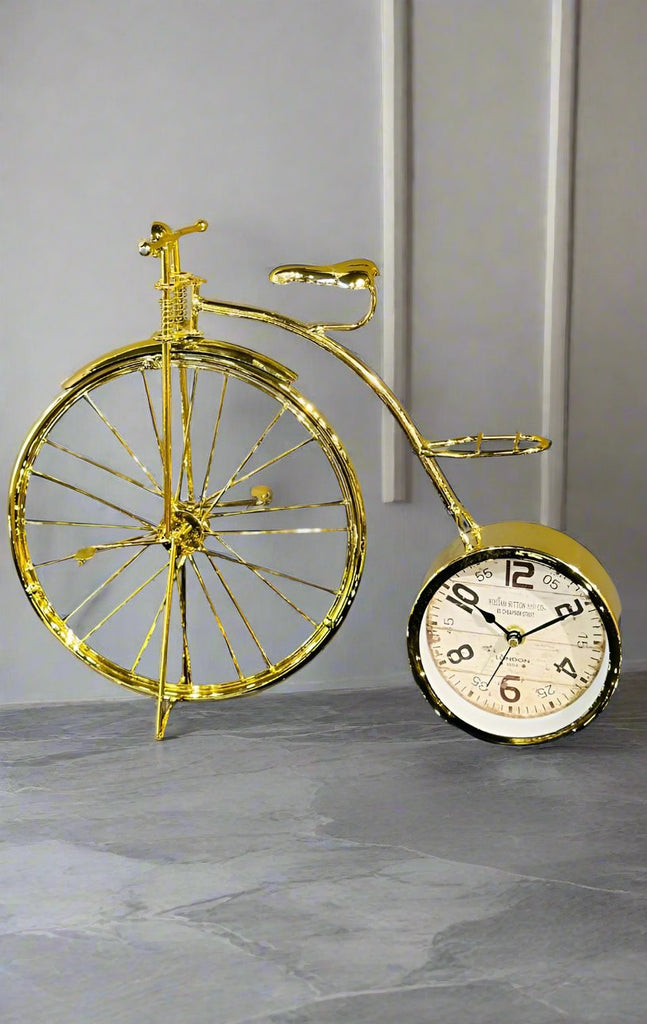 GOLDEN CYCLE WITH CLOCK