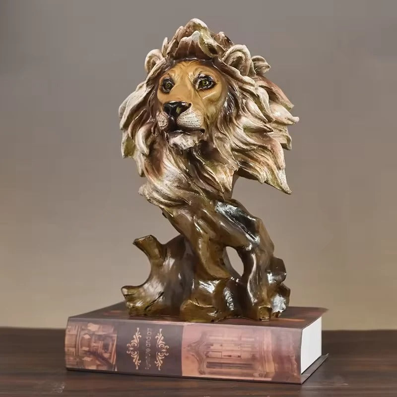 PROFILE LION SCULPTURE