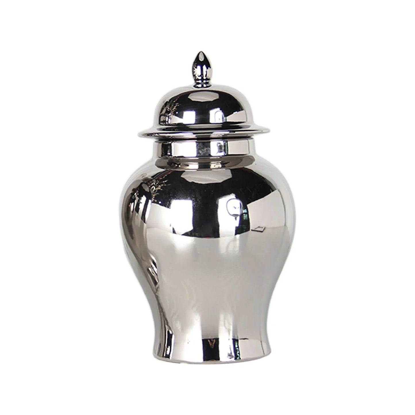 CERAMIC JAR WITH LID