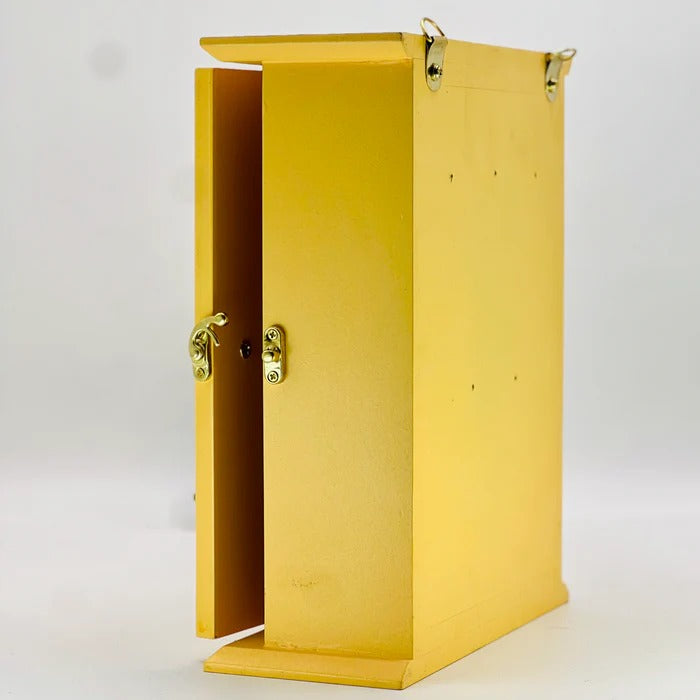 WOODEN DOOR KEY HOLDER