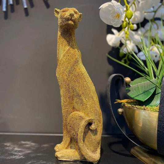 UNIQUE CHEETAH SCULPTURE