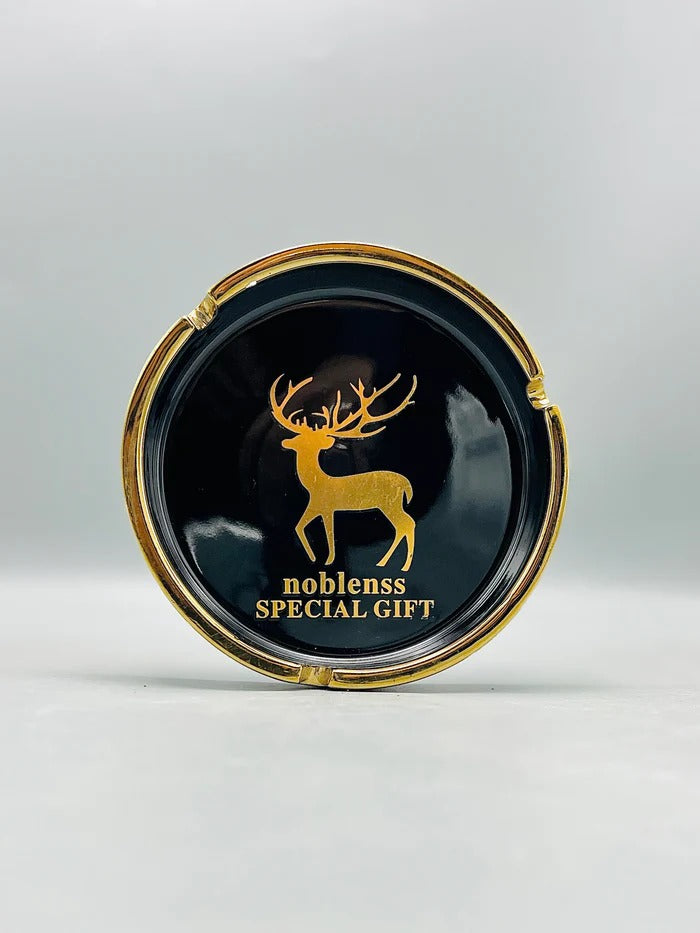 DEER CERAMIC ASHTRAY