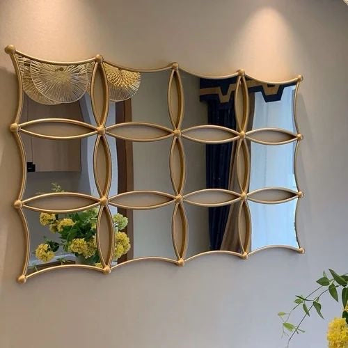 METALLIC WALL HANGING MIRRORS