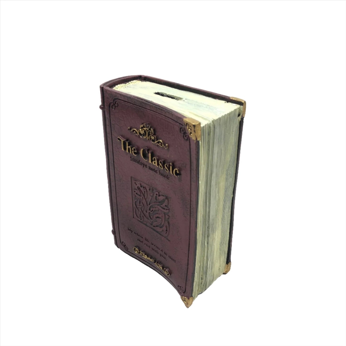 CLASSIC BOOK DESIGN MONEY BOX