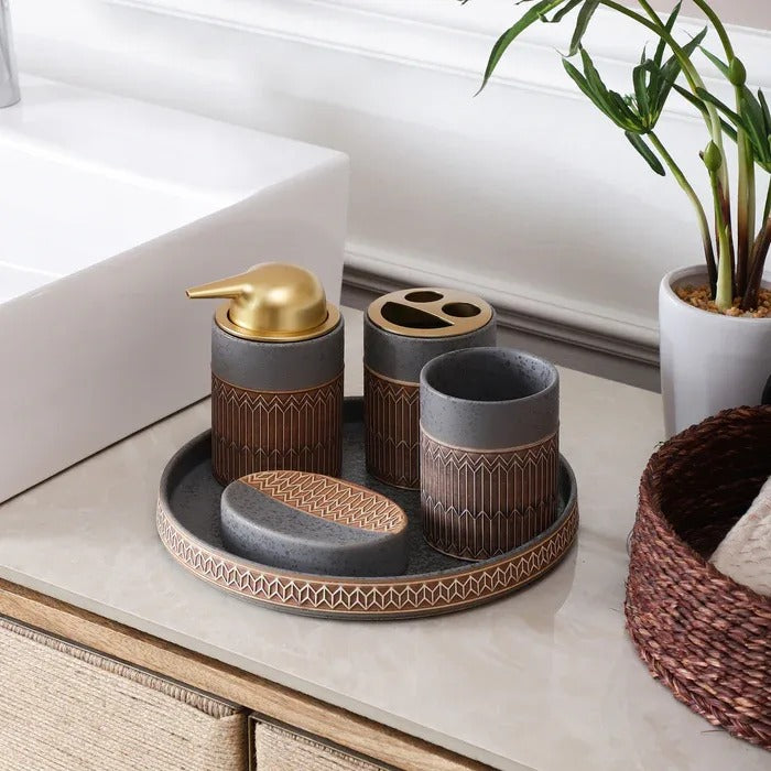 IMPERIAL BATH SET WITH TRAY