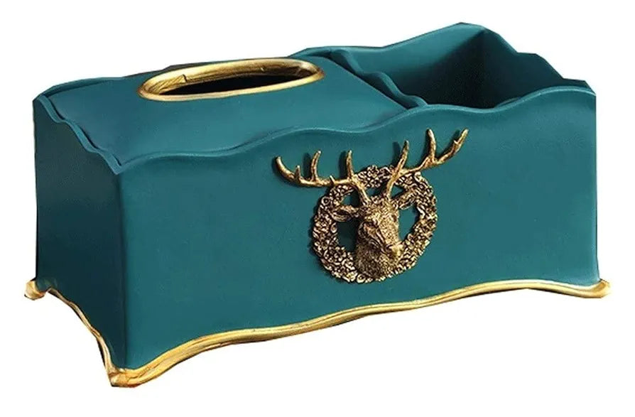 NORDIC DEER DESIGN TISSUE BOX