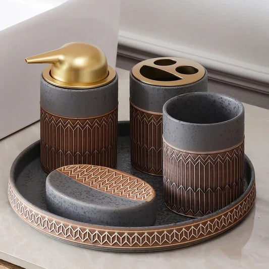 IMPERIAL BATH SET WITH TRAY