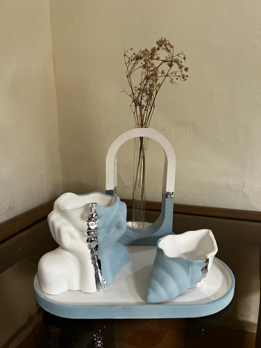 ROUND DESIGN TRAY SET