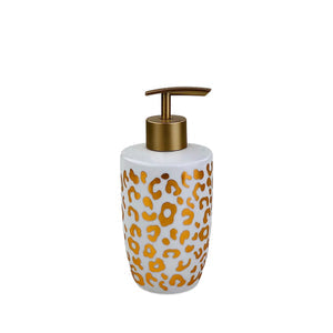 CHEETA PRINT BATH SET