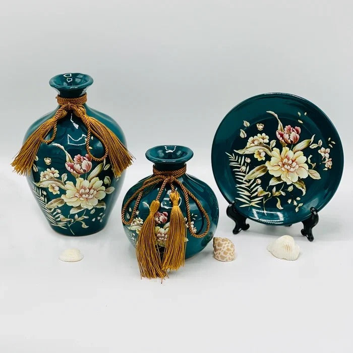 CERAMIC VASES (SET OF 3)