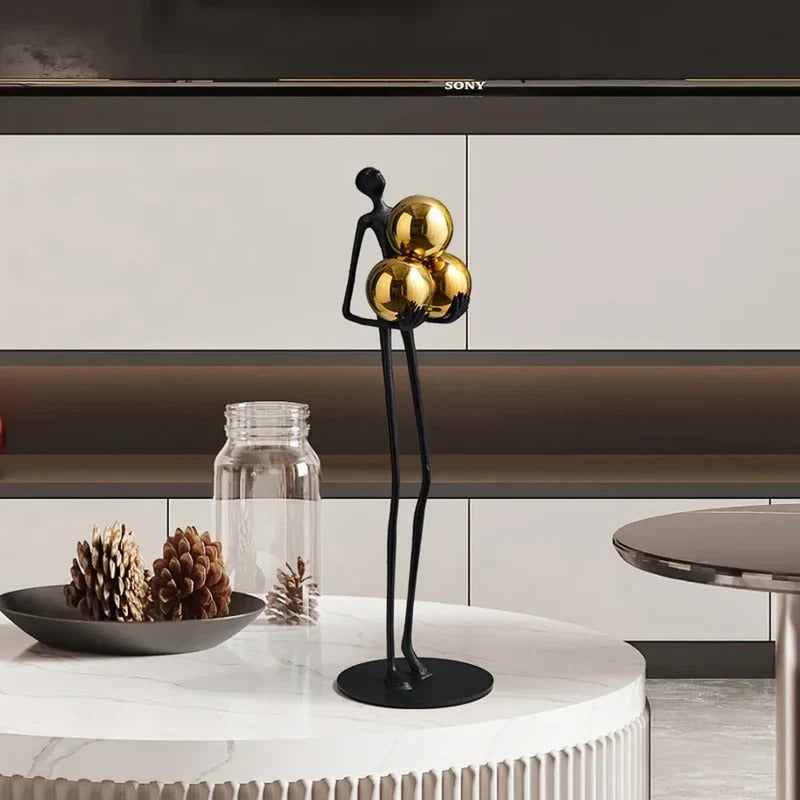 JUGGLE METALLIC NOVELTY SCULPTURE