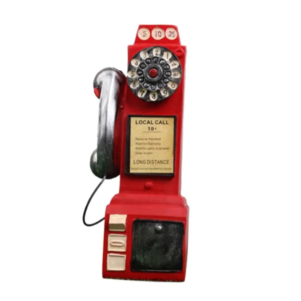 OLD FASHIONED DECORATIVE DIAL TELEPHONE