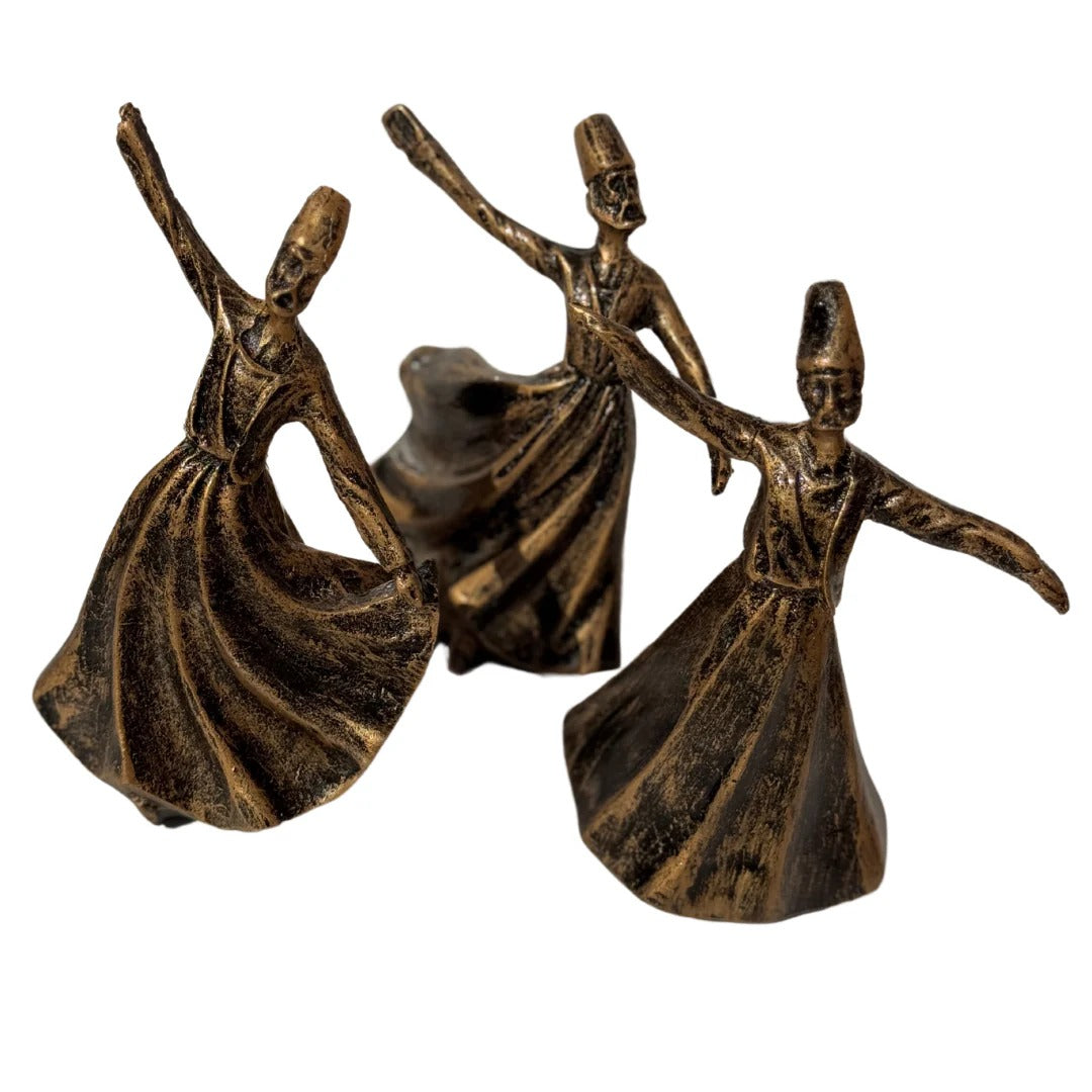 CLASSICAL DERVISH SCULPTURE ( SET OF 3)