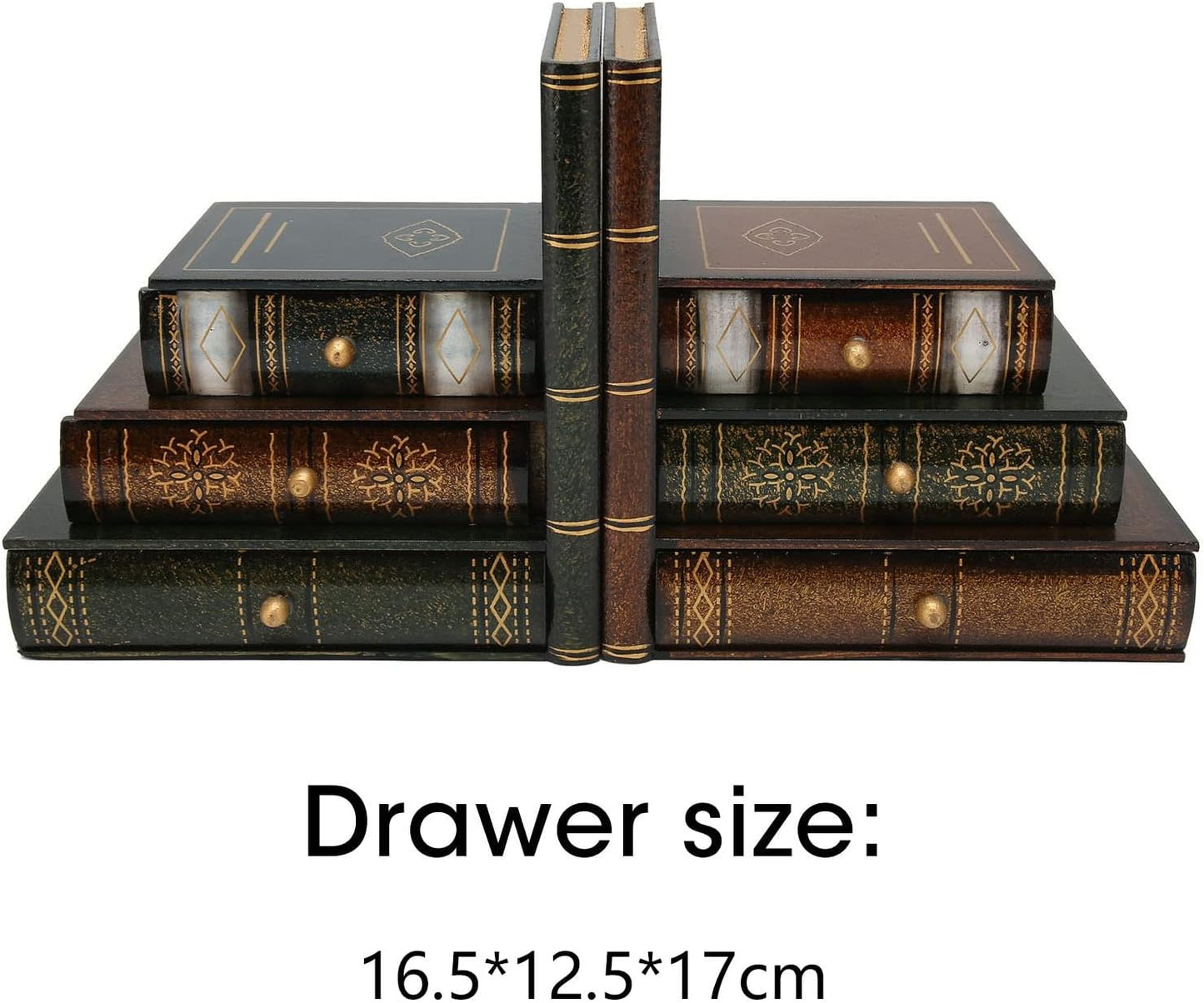 VINTAGE WOODEN BOOK HOLDERS