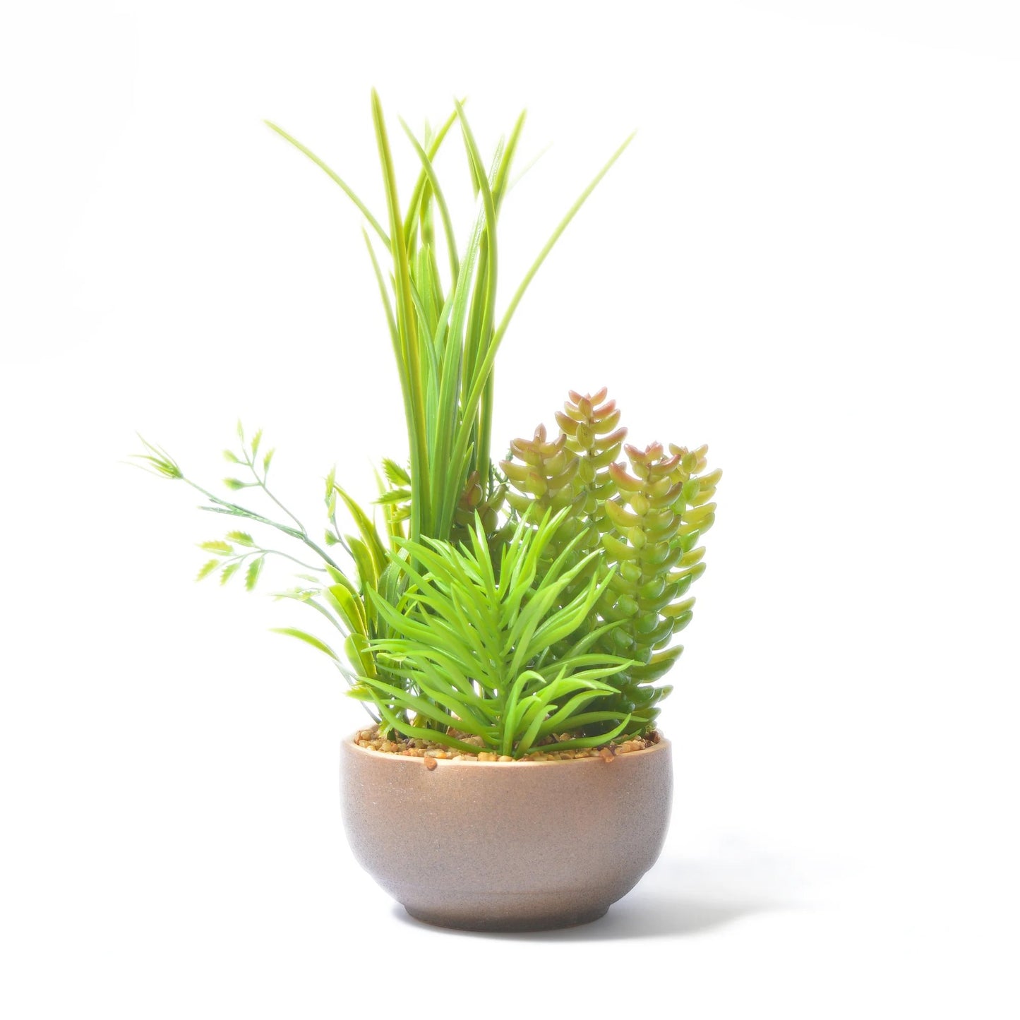 ABSTRACT PLANT WITH DUCTILE POT