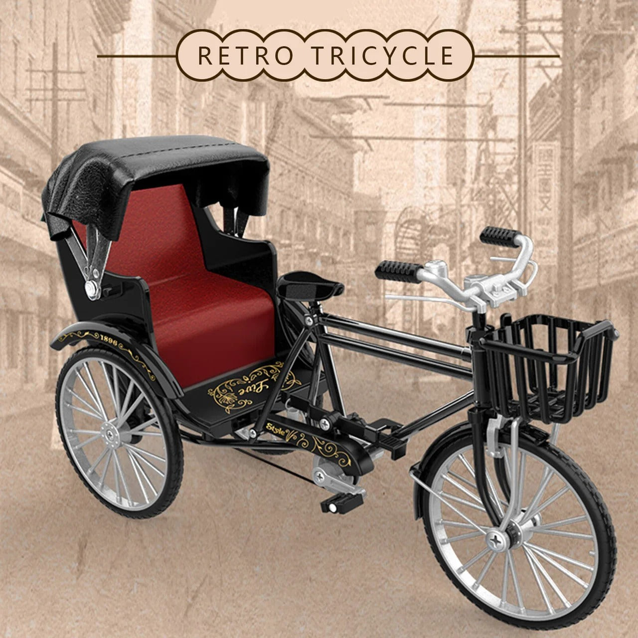 RETRO DECORATIVE TRICYCLE