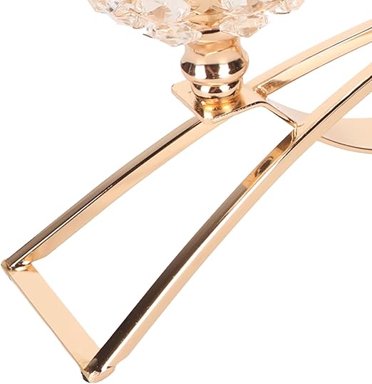 GOLDEN BEADS CANDLE HOLDER