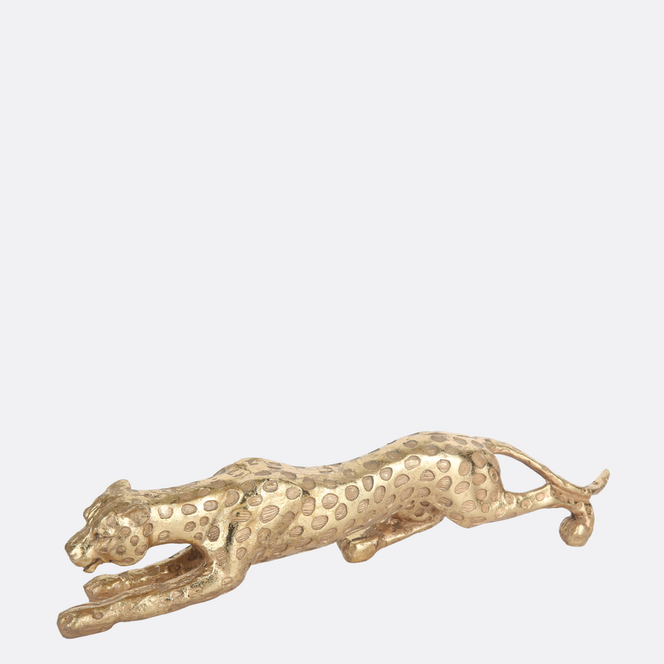 DECORATIVE GOLDEN LEOPARD