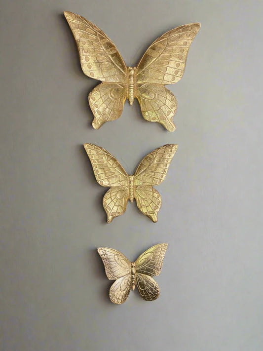 BUTTERFLY DESIGN WALL HANGING (3 PCs)