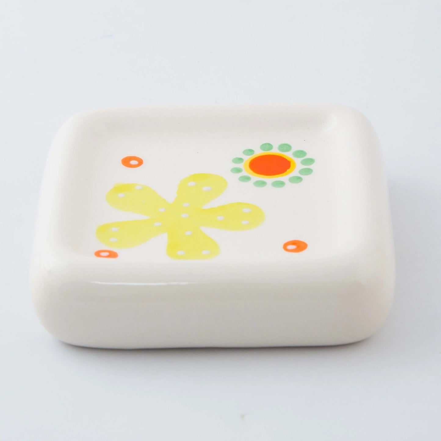 FLOWER DESIGN BATH SET