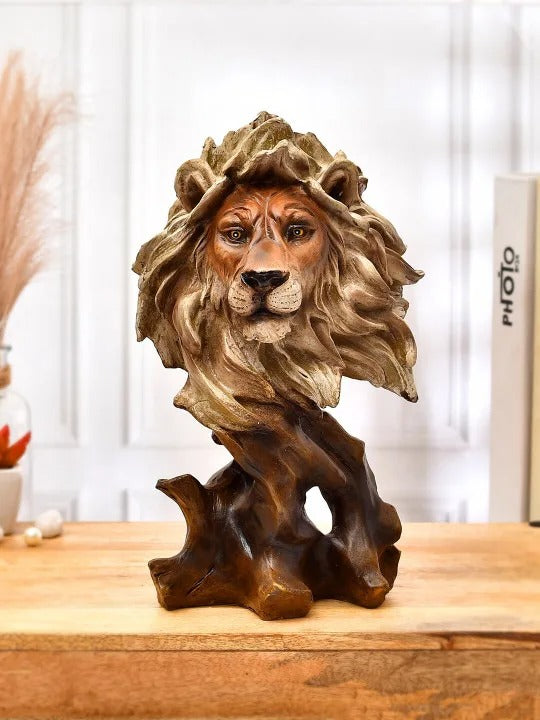 PROFILE LION SCULPTURE