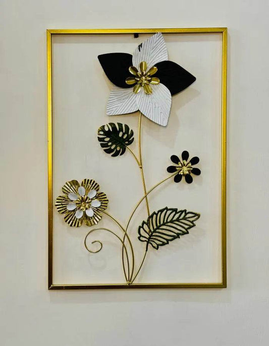 GOLDEN FRAME METALLIC WALL HANGING
