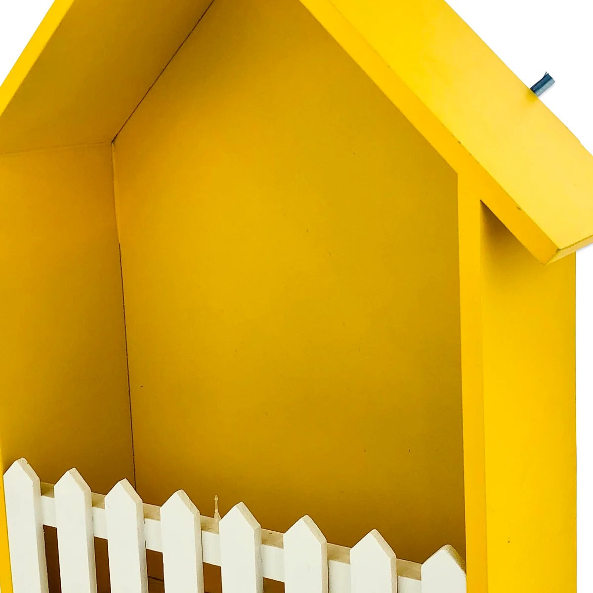 YELLOW HUT DESIGN WALL MOUNTED STORAGE