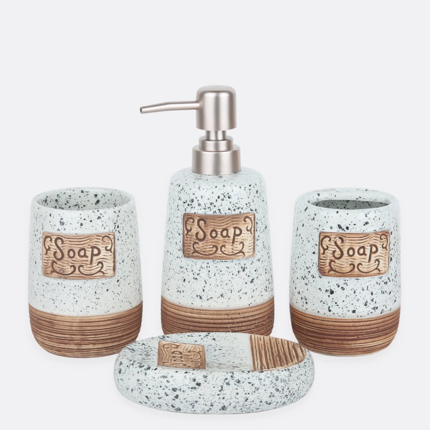 MARBLE DESIGN DISTINCT BATH SET