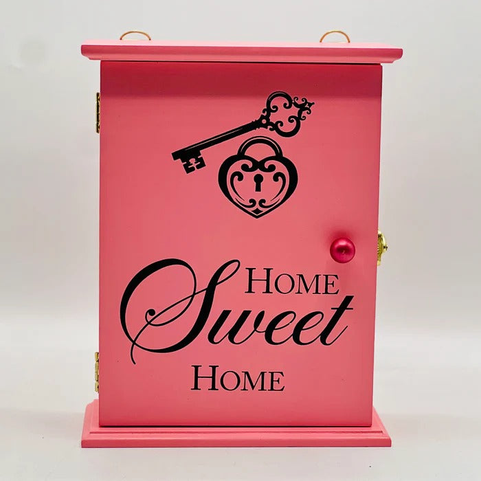 HOME SWEET HOME WOODEN KEY HOLDER