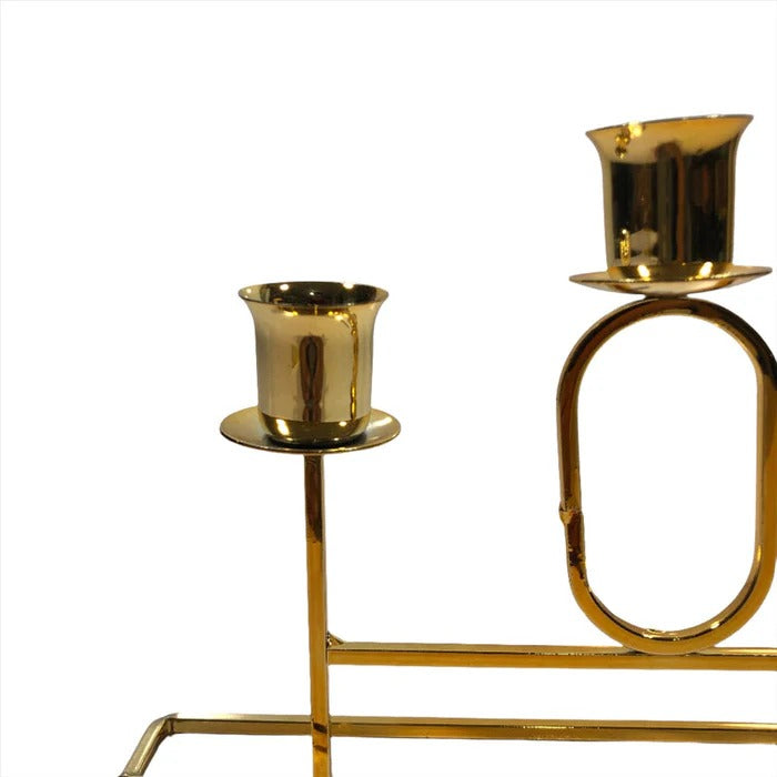 GOLDEN CANDLE STAND