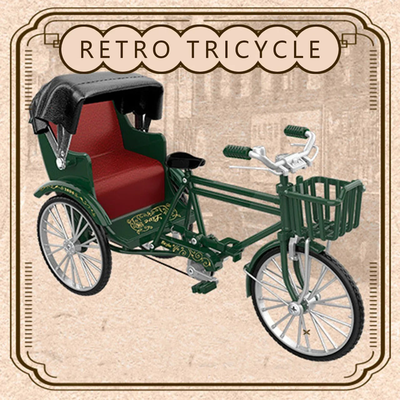 RETRO DECORATIVE TRICYCLE
