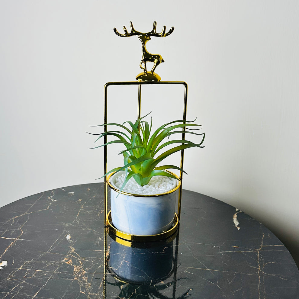PALNTER WITH DEER STAND