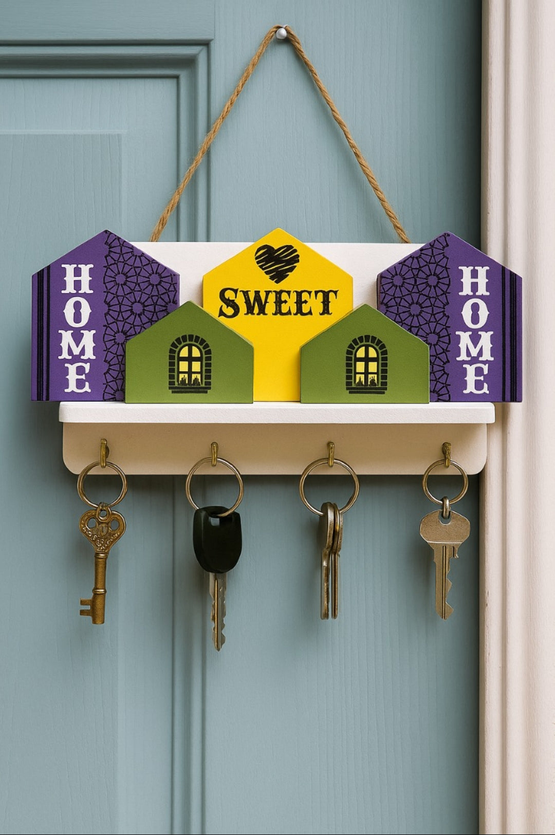 SWEET HOME KEYHOLDER
