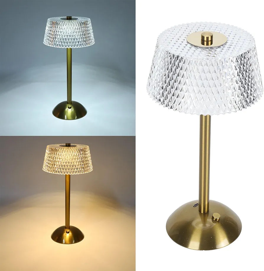 RECHARGEABLE LAMP WITH 3 COLOURS