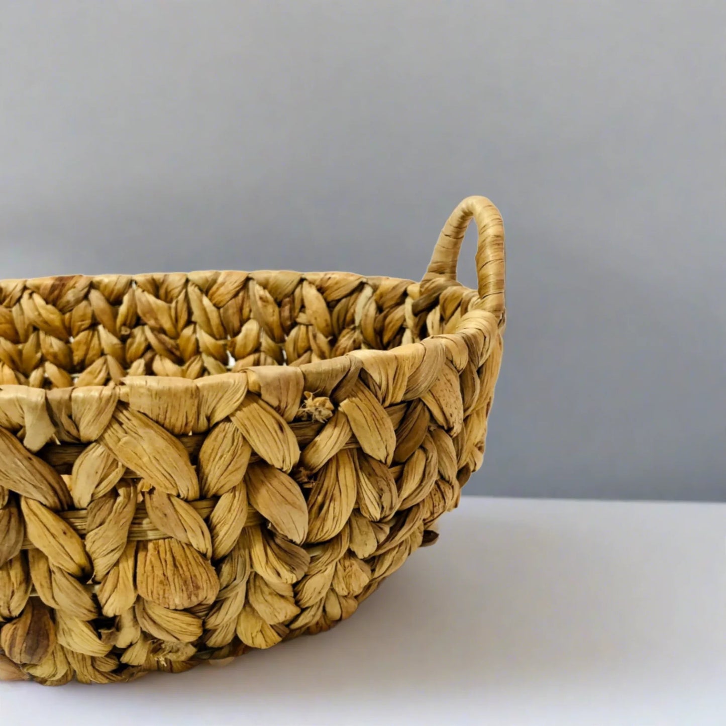 ROUND SEA GRASS BASKET (SET OF 3)