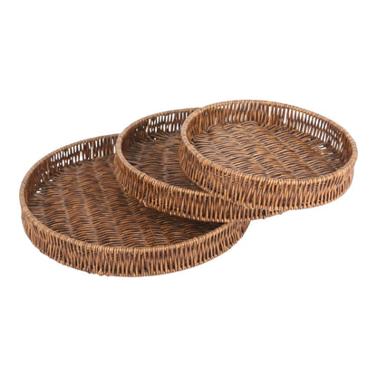 JUTE ROUND MULTIPURPOSE BASKETS ( SET OF 3 )