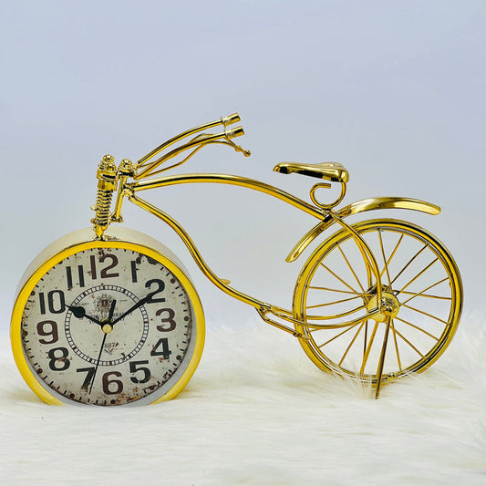 GOLDEN BICYCLE TIMEPEICE