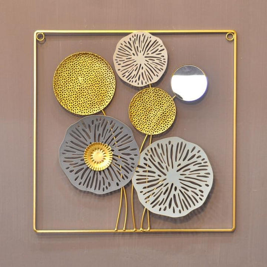 METALLIC GOLDEN WALL HANGING