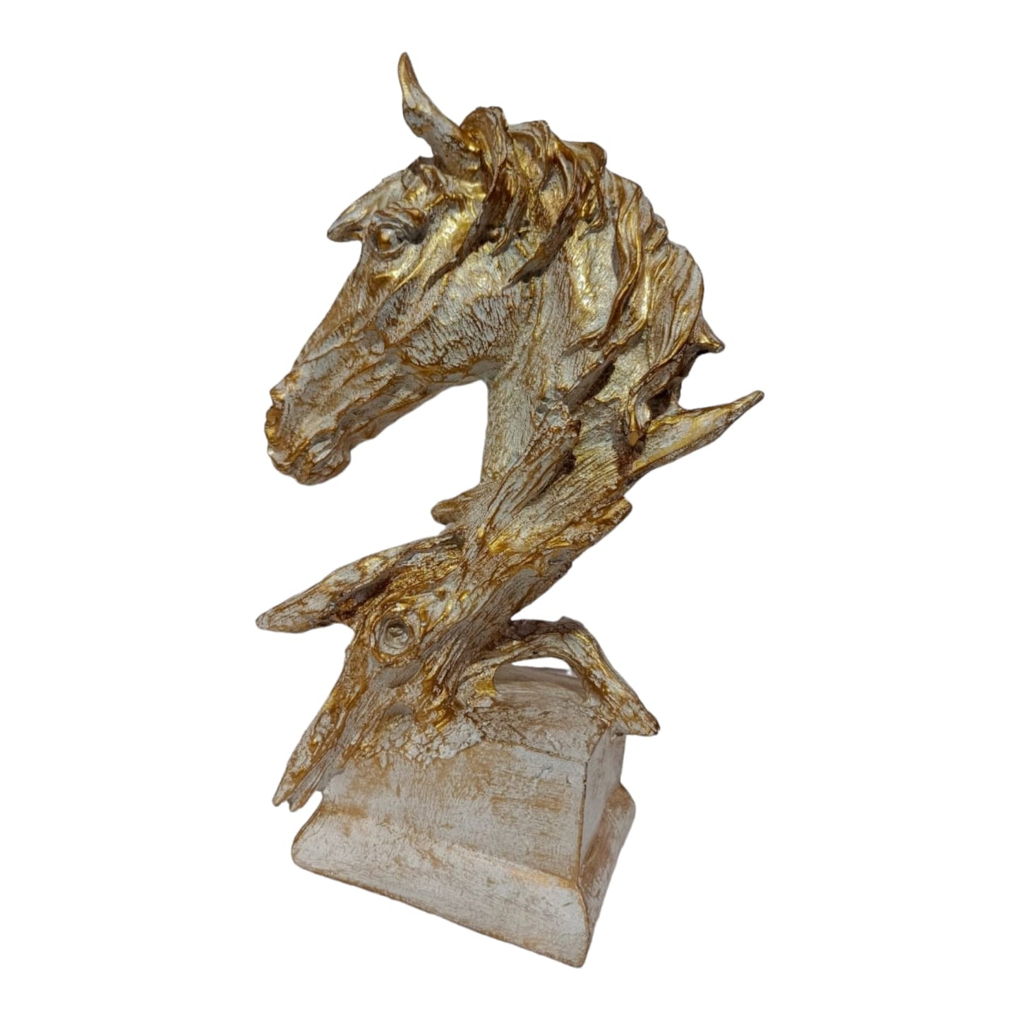 VINTAGE PROFILE HORSE SCULPTURE