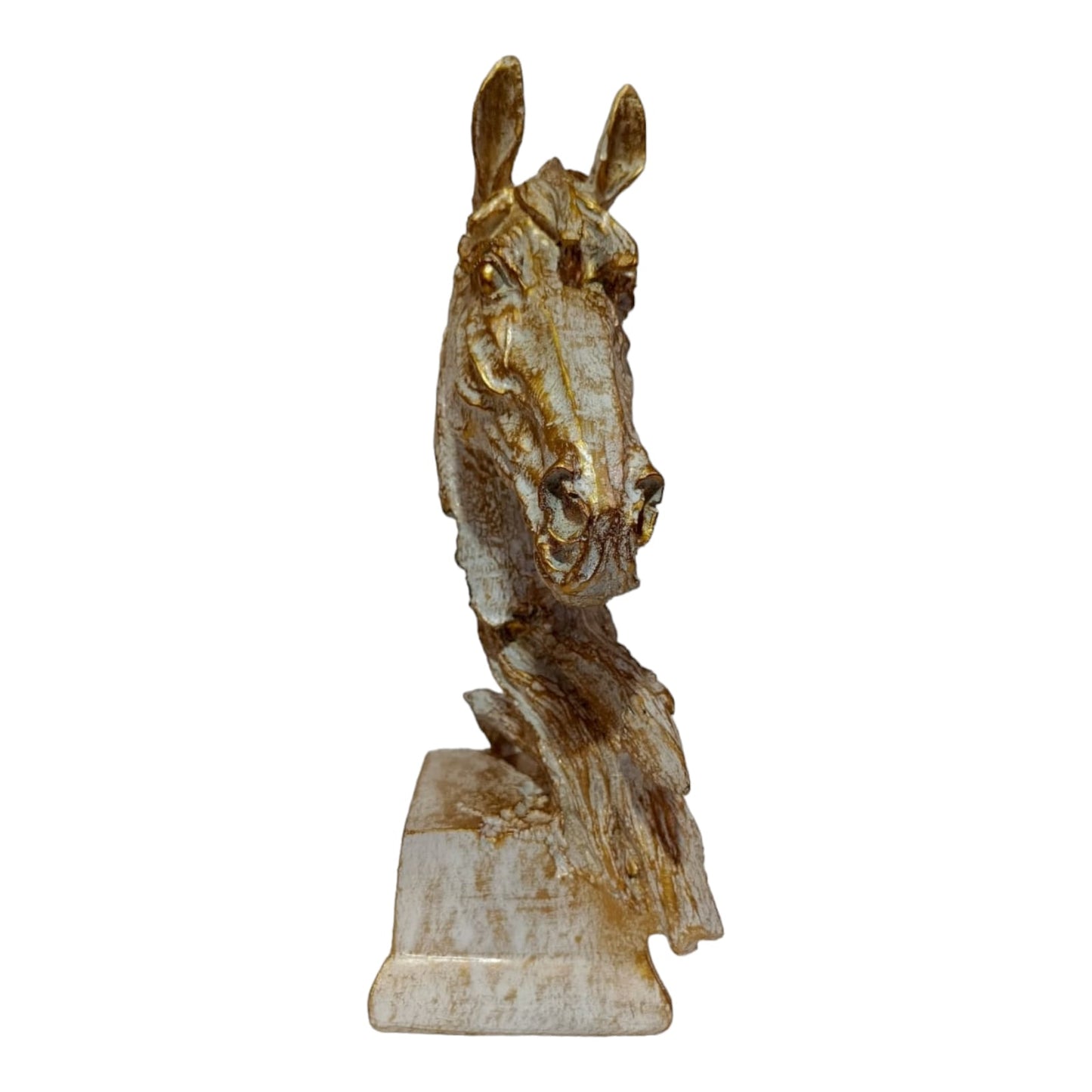 VINTAGE PROFILE HORSE SCULPTURE