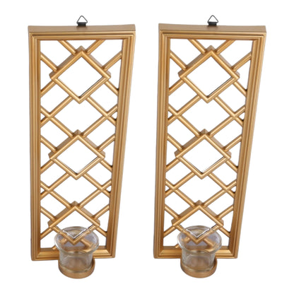 WALL CANDLE HOLDER ( SET OF 2 )