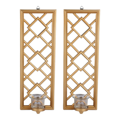 WALL CANDLE HOLDER ( SET OF 2 )