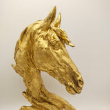 VINTAGE PROFILE HORSE SCULPTURE