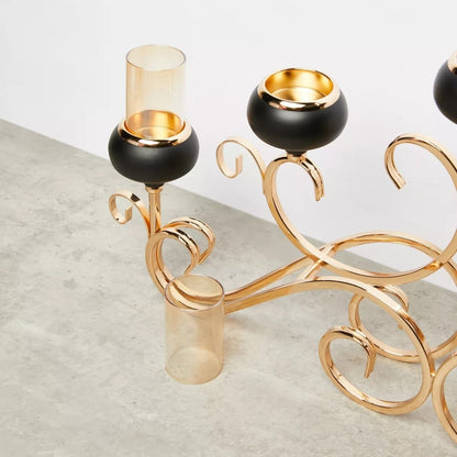 Black Multiple Candle Holder