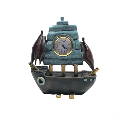 SHIP DESIGN TABLE CLOCK