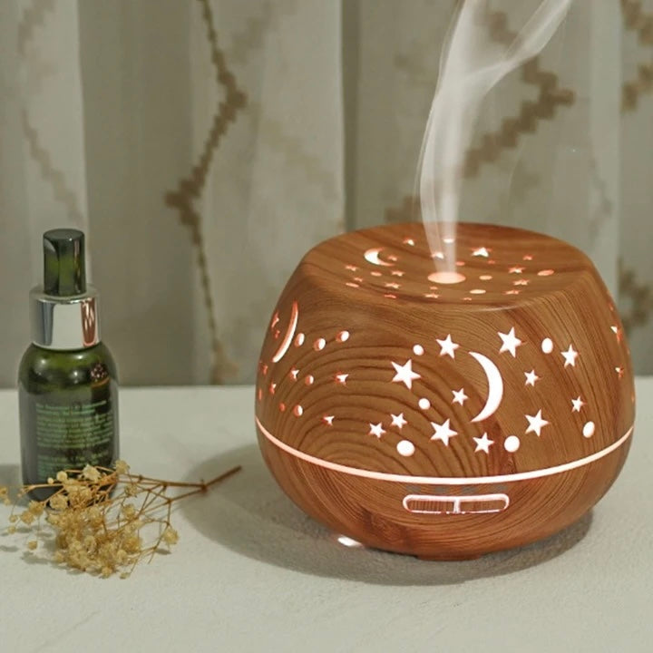 WOODEN STARRY SKY HUMIDIFIER