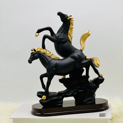 CLASSIC MATTE HORSES STATUE